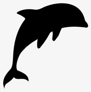 Animal Silhouette Dolphin , Free Transparent Clipart - ClipartKey