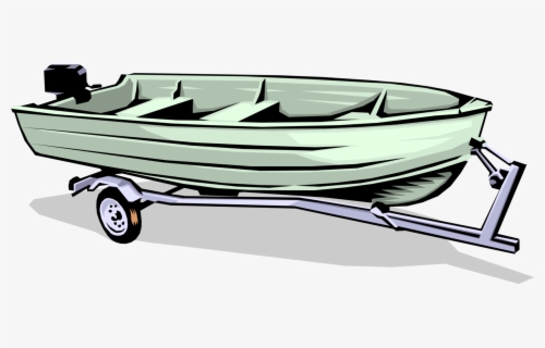 Boat Trailer - Draw A Boat Trailer , Free Transparent Clipart - ClipartKey