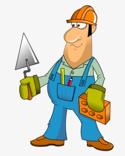 Handyman Clipart Bob The Builder - Paver Cartoon , Free Transparent 