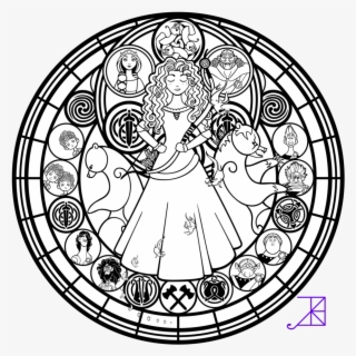 Download Free Png Disney Mandala Coloring Pages Png Image With Disney Stained Glass Coloring Pages Free Transparent Clipart Clipartkey