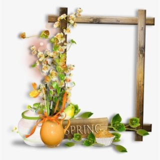 Transparent Spring Frame Spring Floral Frame Png , Free Transparent Clipart - ClipartKey