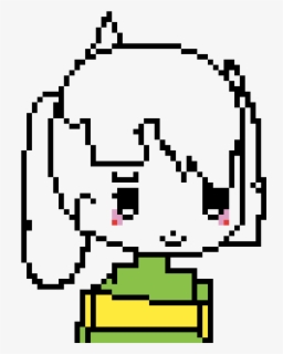 Undertale Asriel Pixel Art , Free Transparent Clipart - ClipartKey