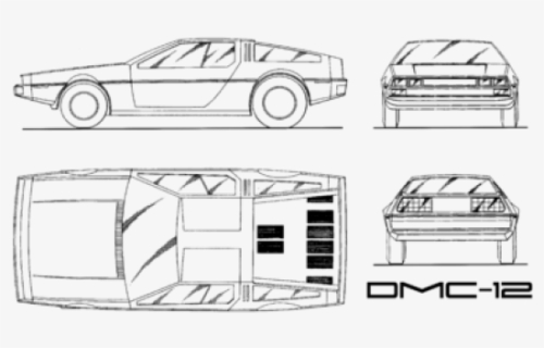 Delorean dmc 12 схема