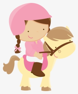 Niña En Caballo Animado , Free Transparent Clipart - Clipartkey