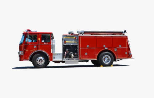 Firetruck Clipart Track - Camion De Bomberos .png , Free Transparent ...