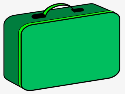 Green,clip Art,suitcase,bag,laptop Bag,rectangle,graphics - Green Lunch ...