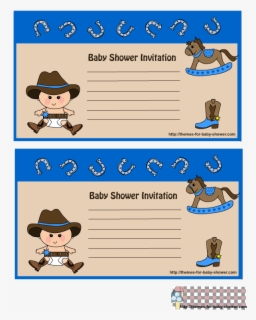 Free Printable Cowboy Cowgirl Baby Shower Invitations Cartoon Free Transparent Clipart Clipartkey