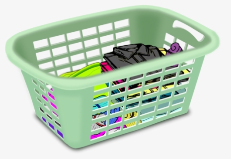 Free Dirty Laundry Basket Clip Art with No Background - ClipartKey