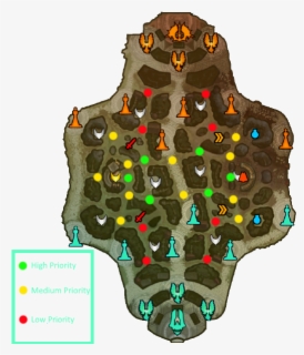 Clipart Map Game Map - Smite Original Joust Map , Free Transparent ...