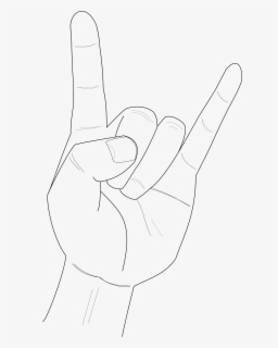 Clip Art Heavy Metal Hand Sign Metal Hand Logo Png Free Transparent Clipart Clipartkey