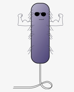 Transparent Smallpox Clipart - Animated E Coli Cartoon , Free ...