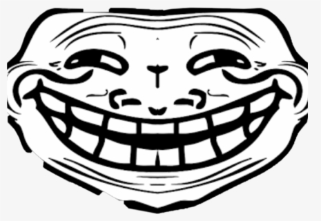 Transparent Troll Face Clipart Troll Face Front View Free