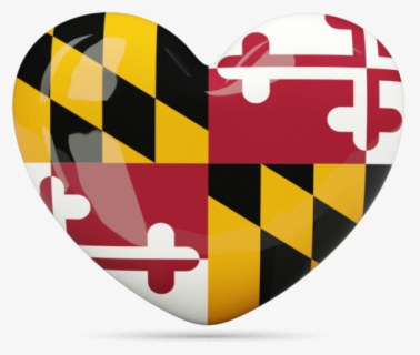 Maryland Flag Circle , Free Transparent Clipart - ClipartKey