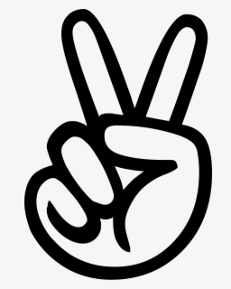 Peace Sign Hand Png - Clip Art Peace Sign Hand , Free Transparent