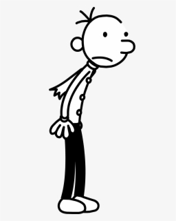 Diary Of A Wimpy Kid Greg Reading , Free Transparent Clipart - ClipartKey