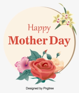 Clip Art Flower Vector Happy Mother - Png Vector Happy Mothers Day ...
