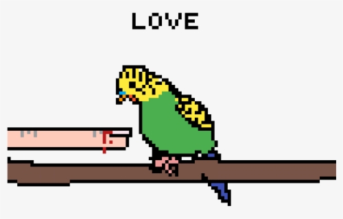 Budgie Clipart Pixel Art - Budgies Transparent , Free Transparent ...