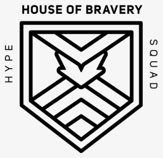 Hypesquadbraveryblack Discord Emoji Discord House Of Bravery