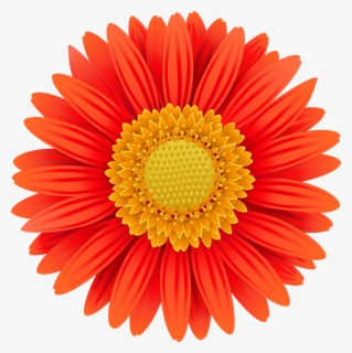 Marigold Clipart Fiesta Flower - Transparent Red Flower Clipart , Free 