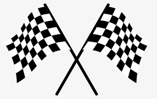 Flag Clipart Race Car - Racing Flags Transparent Background , Free ...