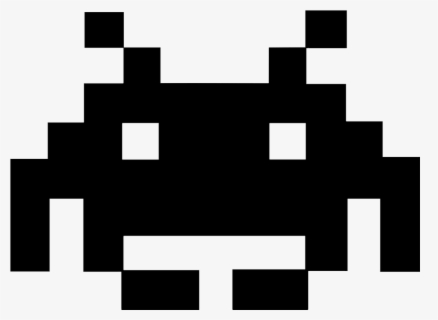 Space Invaders Clipart Transparent - Space Invaders Icon Png , Free ...