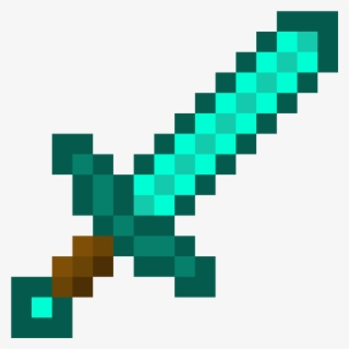 Minecraft Aquatic Steve Alex Trident Sword Diamond - Minecraft Steve ...