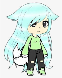 Tomboy Wolf Anime Girl Free Transparent Clipart Clipartkey