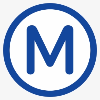 Metro M Clip Art Free Vector / 4vector - Logo Métro Paris , Free ...