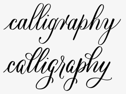 Clip Art Caligraphy Lettering - Calligraphy Font Generator , Free ...