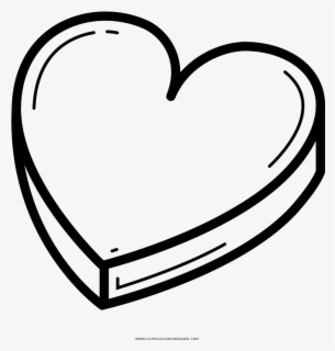 Chocolate Box Coloring Page Box Of Heart Chocolates Drawing Free Transparent Clipart Clipartkey