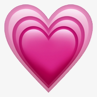 Iphone Heart Emoji Transparent Clipart , Png Download - Purple Heart ...