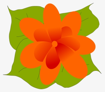 Free Vector Kvetina Clip Art - Leaves And Flowers Clip Art , Free ...