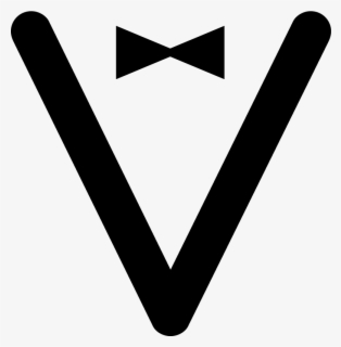 capital v black with bow tie arrow carrot icon png free transparent clipart clipartkey bow tie arrow carrot icon png