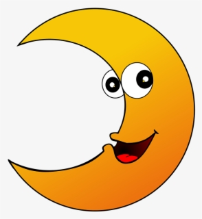 Crescent Moon Emoji Png - Moon With Face Icon , Free Transparent ...