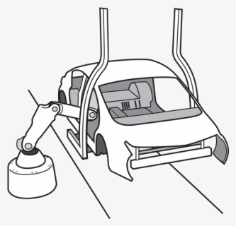 Machine Automation - Line Art , Free Transparent Clipart - ClipartKey