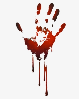 Bloody Handprint Transparent Background , Free Transparent Clipart ...