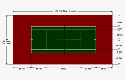 Transparent Tennis Court Png - Tennis Court , Free Transparent Clipart ...