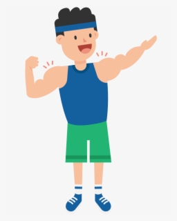 Muscle Flexing Png - Cartoon Man Flexing Muscles , Free Transparent ...