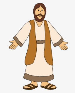 Jesus Cartoon Vector , Free Transparent Clipart - ClipartKey