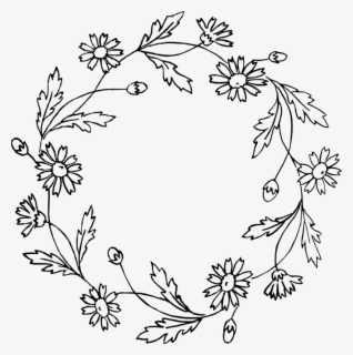 Download Clip Art Doodle Wreath Floral Wreath Svg Free Free Transparent Clipart Clipartkey