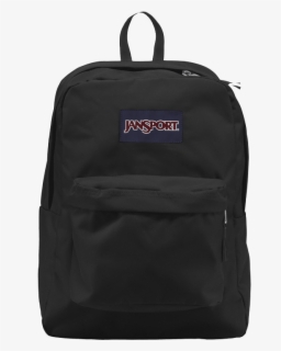 black transparent backpack