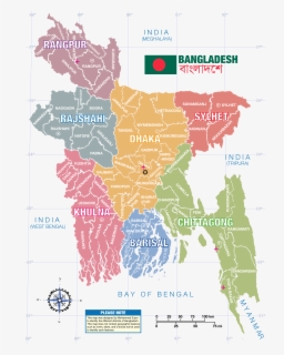 Map Clipart Area Map - Map Of Bangladesh Png , Free Transparent Clipart ...