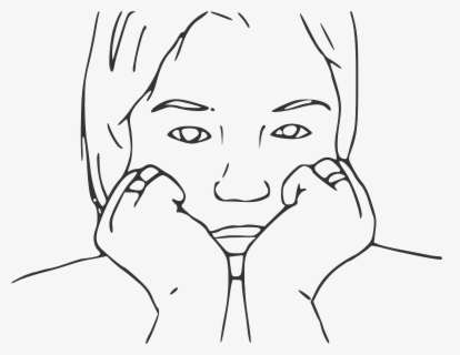 Sad Woman Silhouette Png , Free Transparent Clipart - ClipartKey