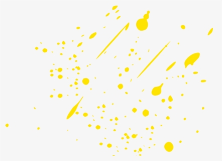 Yellow Splatter - Transparent Png Paint Splatter Backgrounds , Free ...