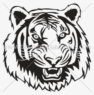 Free Tiger Black And White Clip Art With No Background - tribal tiger roblox