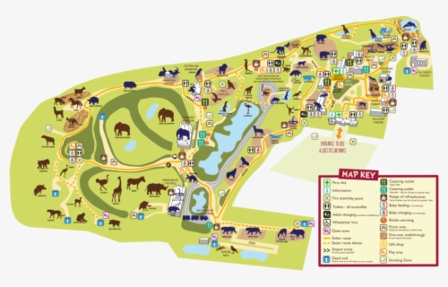 Download Potawatomi Zoo Map - ClipartKey