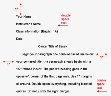 Mla Format Heading , Free Transparent Clipart - ClipartKey