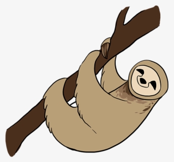 Transparent Sloth Clipart - Cute Easy Sloth Drawings , Free Transparent ...