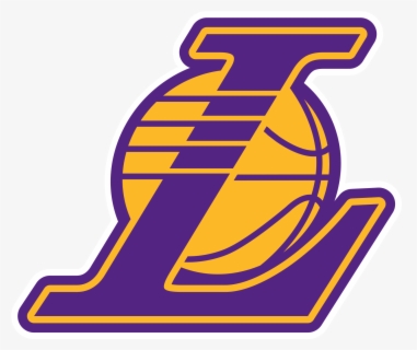 Lakers Drawing Outline - Los Angeles Lakers L , Free Transparent ...