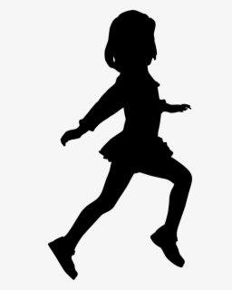 Dance Child Royalty-free Silhouette - Kids Dancing Vector , Free ...